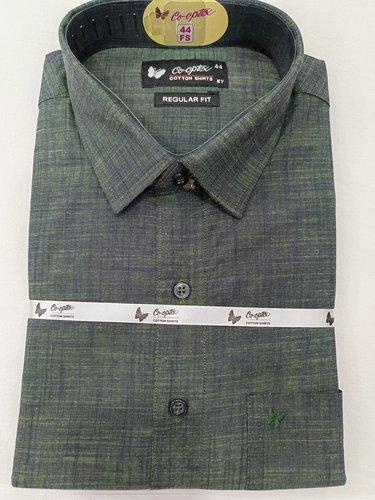 PL COTTON PLAIN SLUB READYMADE SHIRTS 44 FS